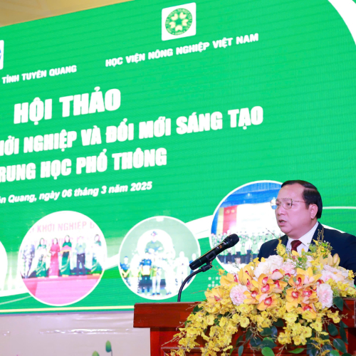 Học Viện Nông Nghiệp Việt Nam Khởi Động Hành Trình Khởi Nghiệp Từ Trường Trung Học Phổ Thông Tại Tuyên Quang